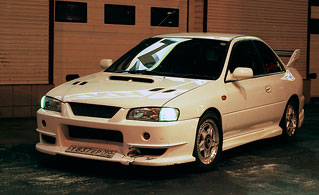 bitMan's Impreza WRX STi Type-R Coupe front view